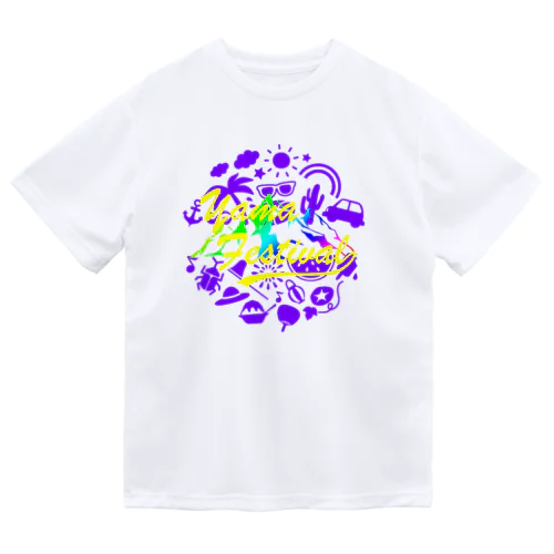 ヤマフェスステッカー（紫） Dry T-Shirt