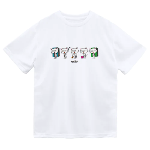 岩猫。 ドライTシャツ