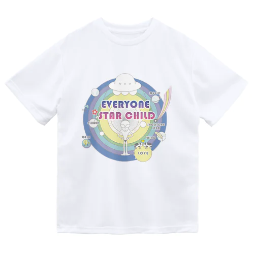 EVERYONE STAR CHILD ドライTシャツ