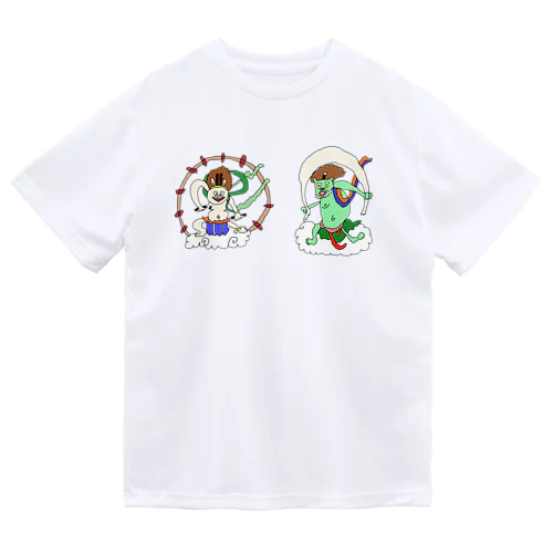 風神雷神（前面ver） ドライTシャツ