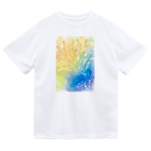 宙からの応援 Dry T-Shirt