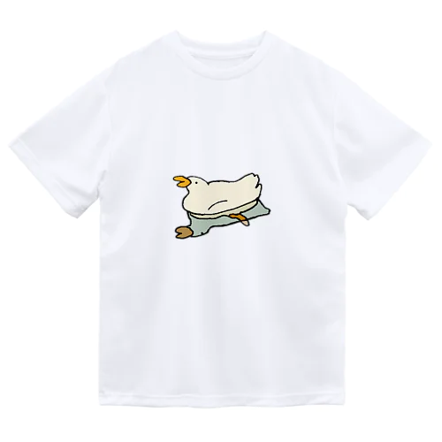 すいすいアヒル（カラー） ドライTシャツ