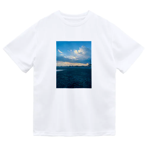 九十九里浜　浜辺 ドライTシャツ