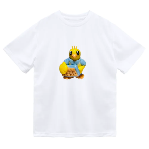 ねんどひよこ ドライTシャツ