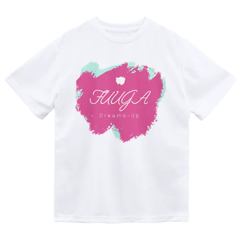 Dreams Fuuga ピンク水彩 ドライTシャツ