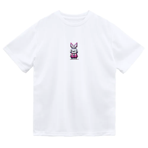 ドット絵うさぴょん Dry T-Shirt