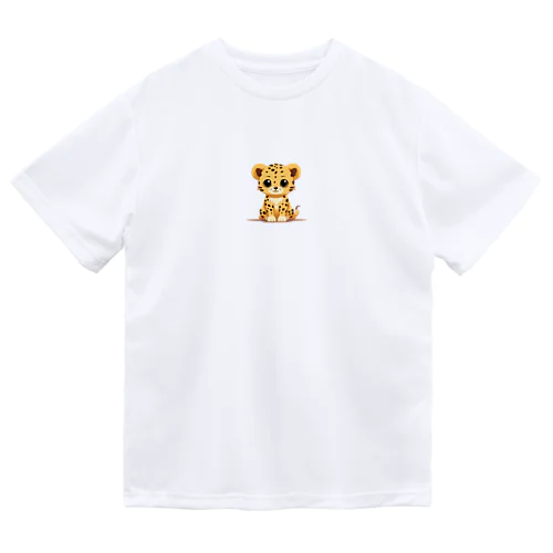 cute cheetah ドライTシャツ