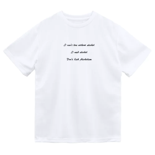 フロント英字 Dry T-Shirt