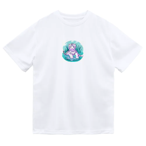 White Tiger Baby Sigi ドライTシャツ