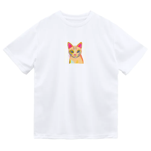 ほっこりねこのやすらぎ ドライTシャツ