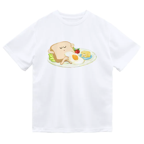 食パンとバター犬（モーニング） Dry T-Shirt