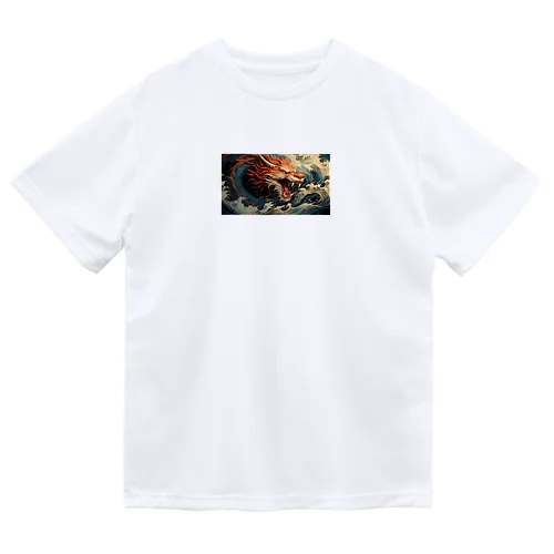 虎のような龍 Dry T-Shirt