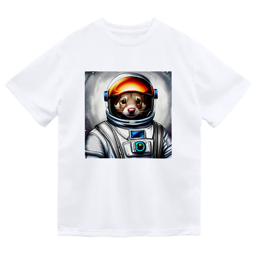 宇宙を旅するフェレット Dry T-Shirt