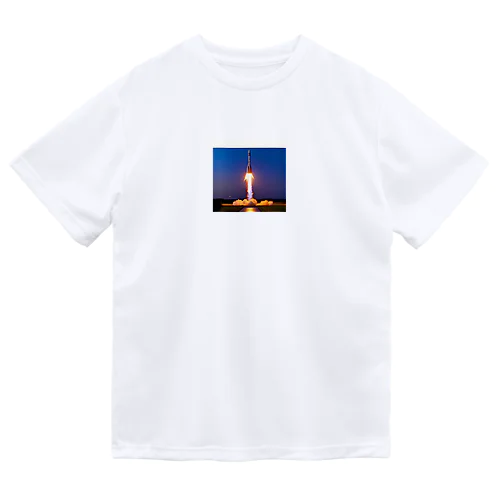 夕焼けのロケット Dry T-Shirt