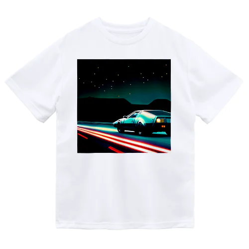 スーパーカー　レトロウェイヴ Dry T-Shirt