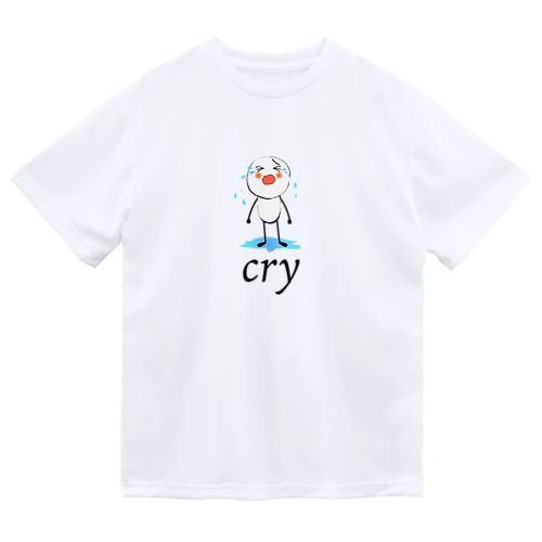 泣いている人 Dry T-Shirt