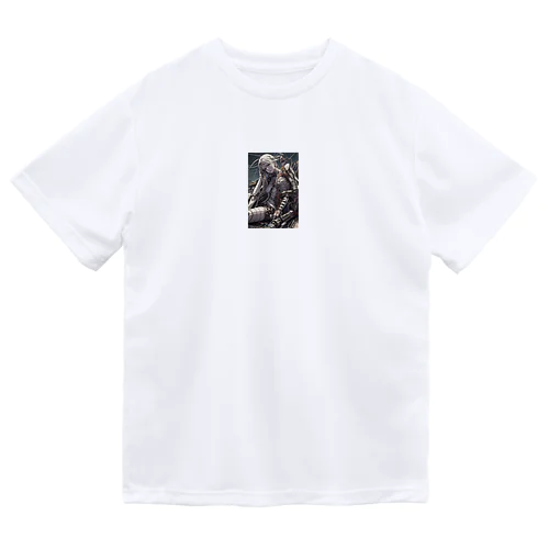 メカニカルシンセゾンビガールのイラストのグッズ　#2 Dry T-Shirt