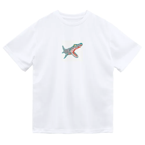 サメみたいなワニみたいなサメ Dry T-Shirt