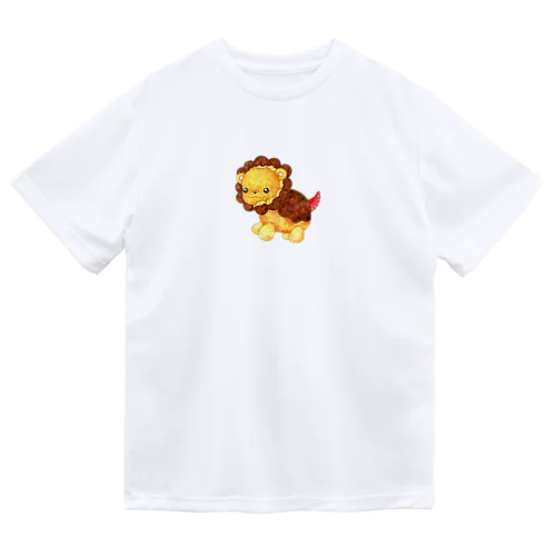 フードアニマル　たこ焼きライオン ドライTシャツ