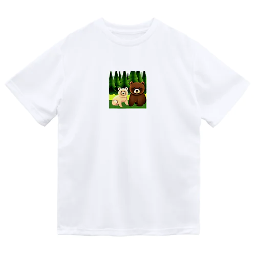 森の熊さん Dry T-Shirt