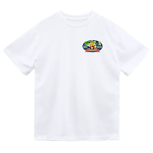 『釣り吉お稲荷ちゃん🎣🦊』Ａ楕円型 Dry T-Shirt