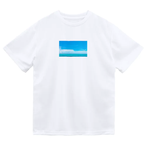 Blue ドライTシャツ