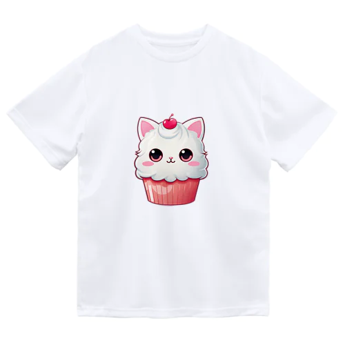 カップケーキの猫ちゃん Dry T-Shirt