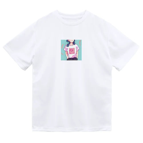 可愛いにこちゃん Dry T-Shirt