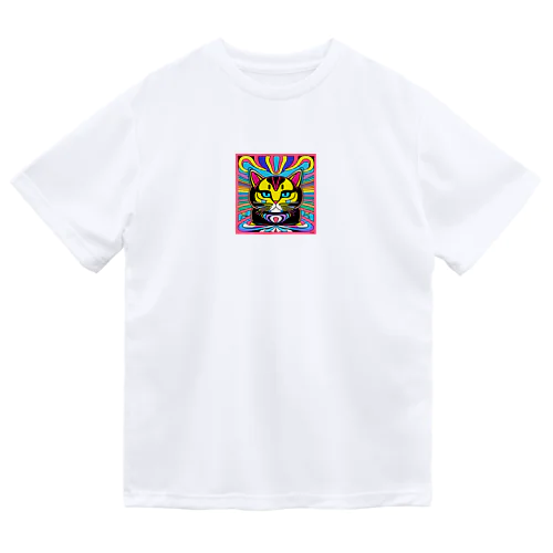 猫1 ドライTシャツ