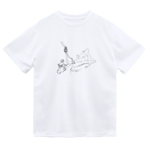 Chicken doodle ドライTシャツ