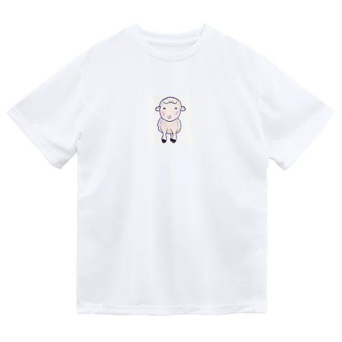 可愛い羊 ドライTシャツ