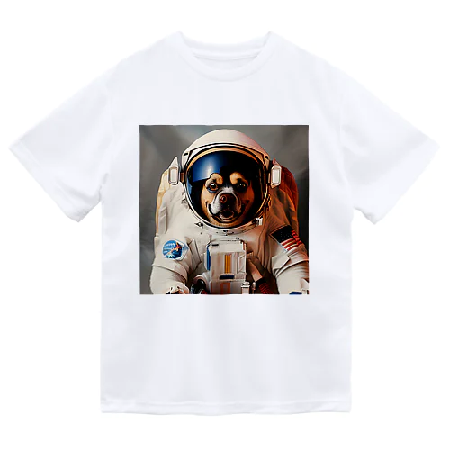 宇宙飛行士犬だワン！！ Dry T-Shirt