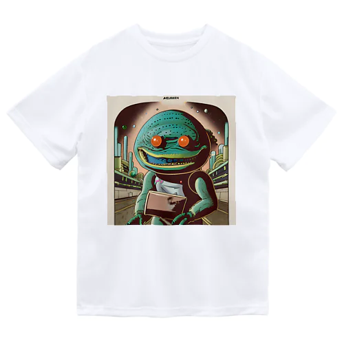 宇宙人シリーズ ドライTシャツ