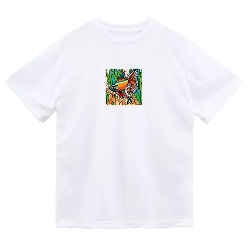 アニメチックな魚 Dry T-Shirt