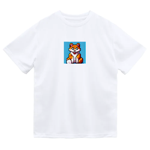 ドット絵ねこくん ドライTシャツ