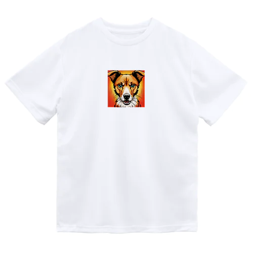 可愛い犬です。 ドライTシャツ