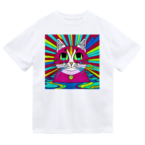 Japan Cat #5 ドライTシャツ