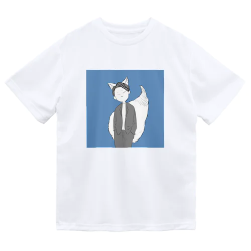 きつねのしらかわさん Dry T-Shirt