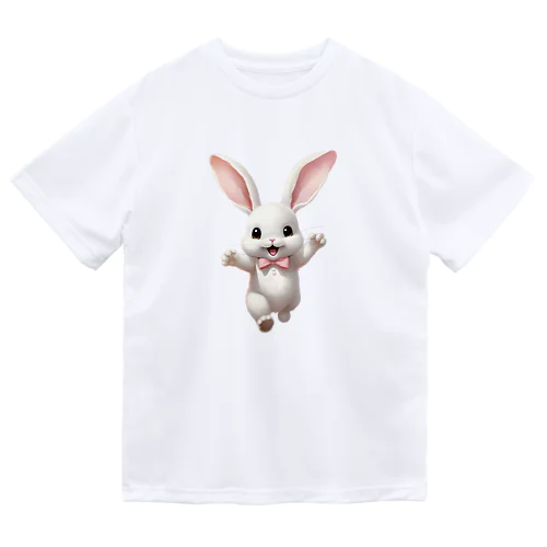 うさぎのイラストグッズ Dry T-Shirt