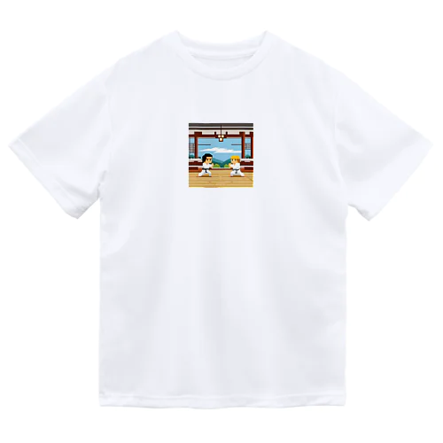 格闘ゲーム中 ドライTシャツ