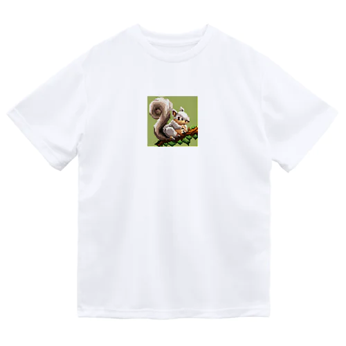 ドット絵のりすくん Dry T-Shirt