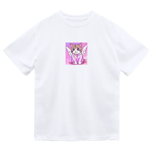 天使の猫ちゃん Dry T-Shirt