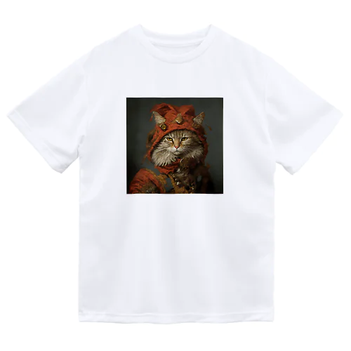 ドット猫 グッズ Dry T-Shirt