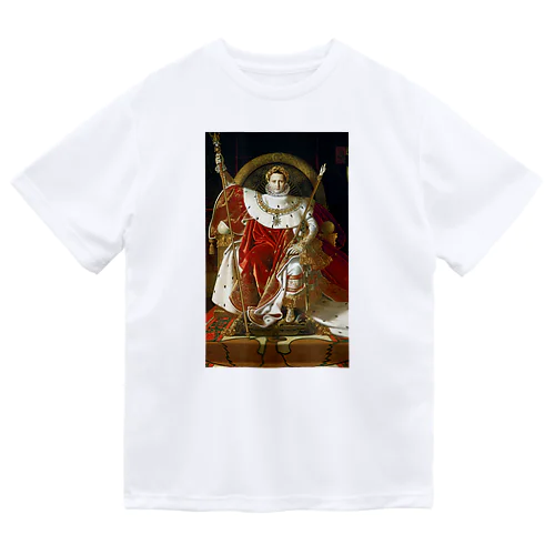 玉座のナポレオン / Napoleon I on His Imperial Throne ドライTシャツ