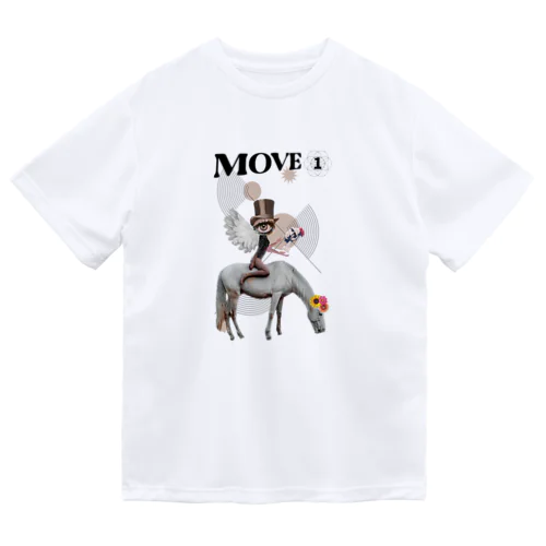 1→MOVE Stylish Lenormand  Dry T-Shirt