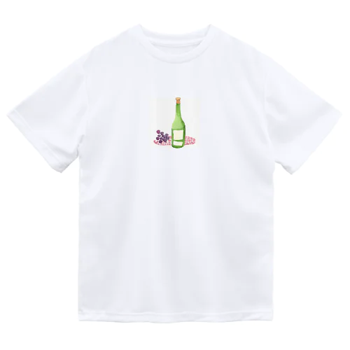 シンプルワインボトル Dry T-Shirt