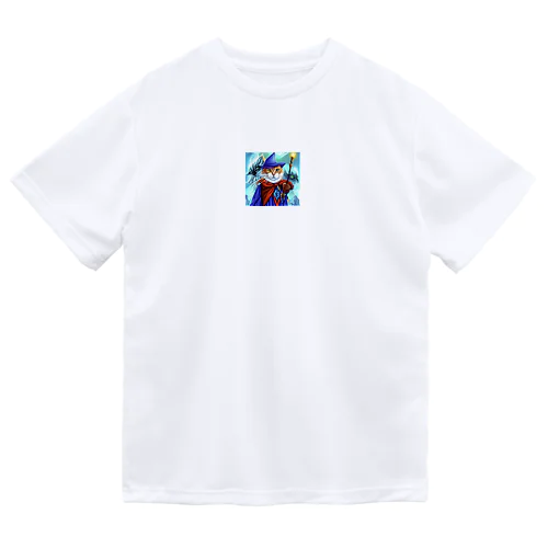 魔法使いの猫 Dry T-Shirt