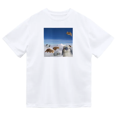雲海うさぎ Dry T-Shirt