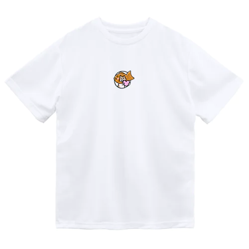 たい焼き猫(ハート) Dry T-Shirt