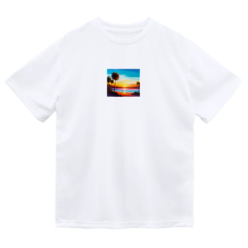 癒しのビーチ Dry T-Shirt